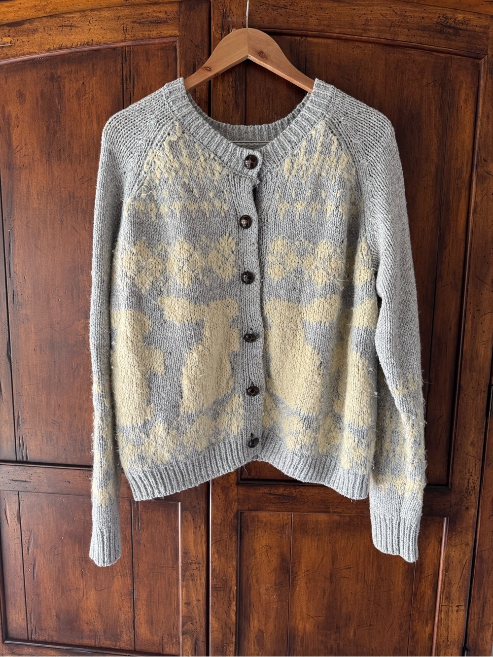 UO Bambi Relaxed Cardigan Size Large - Picture 5 of 8